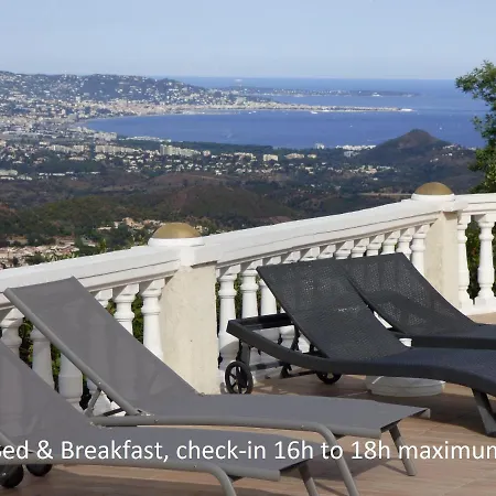 Bed & Breakfast D'hotes Vue L'esterel Panoramique